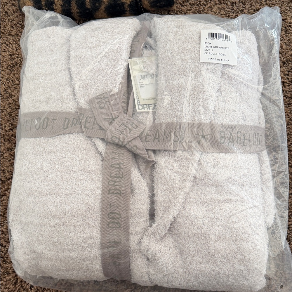 Barefoot Dreams Cozy Chic Robe NWT Size L/XL